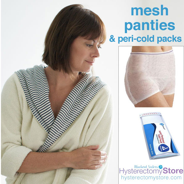 Mesh Underwear Postpartum 4 Count Disposable Postpartum Underwear Hospital  Mesh Panties for Post C-Section, Maternity Briefs - Washable